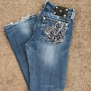 Miss Me Blue Easy Boot Cut Jeans Size 28